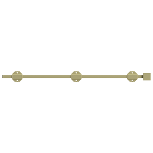 Deltana Modern Surface Bolts / Heavy Duty / Solid Brass