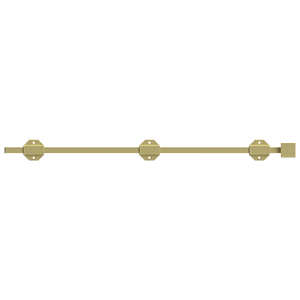 Deltana Modern Surface Bolts / Heavy Duty / Solid Brass