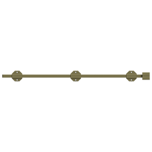 Deltana Modern Surface Bolts / Heavy Duty / Solid Brass