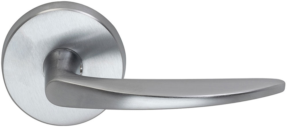 Omnia Style #281 Modern Solid Brass Door Lever