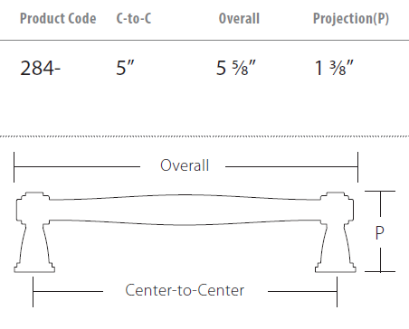 Schaub and Company - Firenza Collection - Cabinet Pull