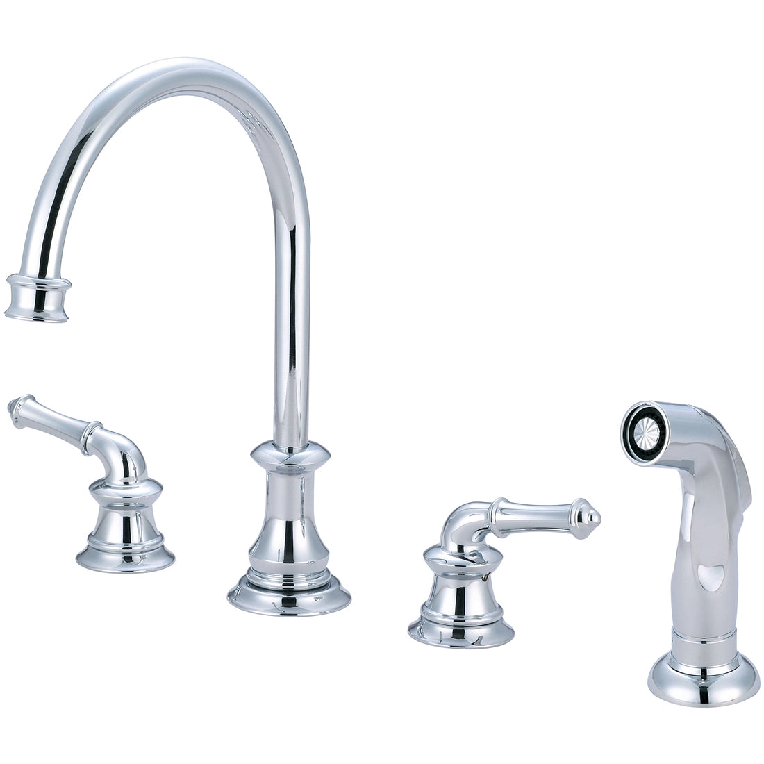 Pioneer Industries - Del Mar Collection - Two Handle Kitchen Faucet (2DM201)