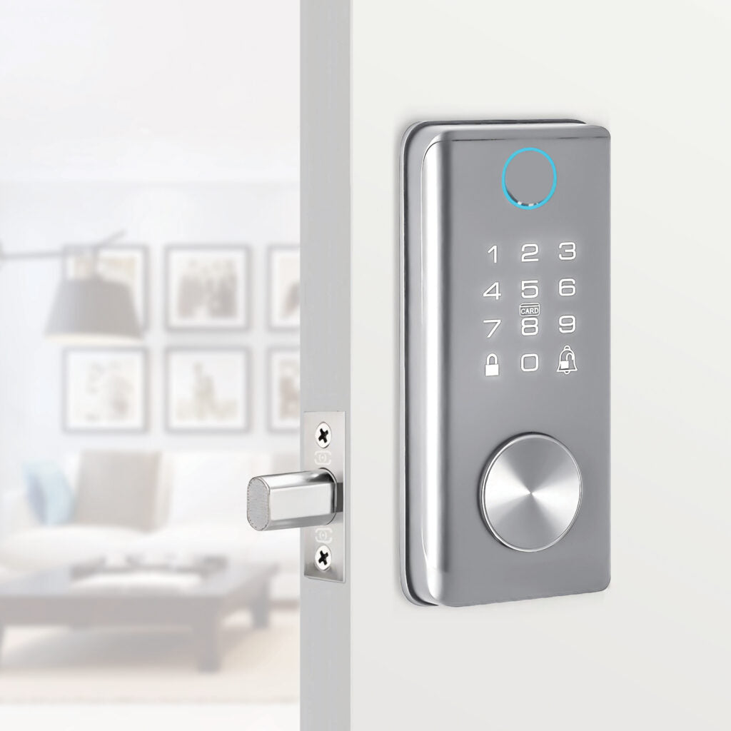Omnia - Electronic Deadbolt - 3112 EOMNIA Digital Smart Keypad & Fingerprint