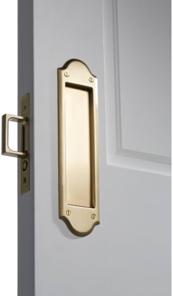 Baldwin - Pocket Door Locks - Boulder - Passage Pocket Door Set