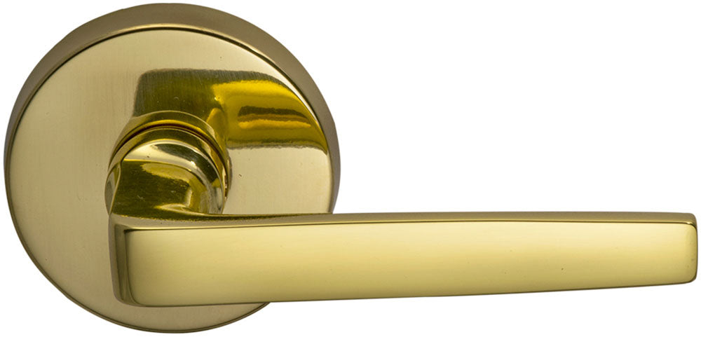 Omnia Style #36 Modern Solid Brass Door Lever