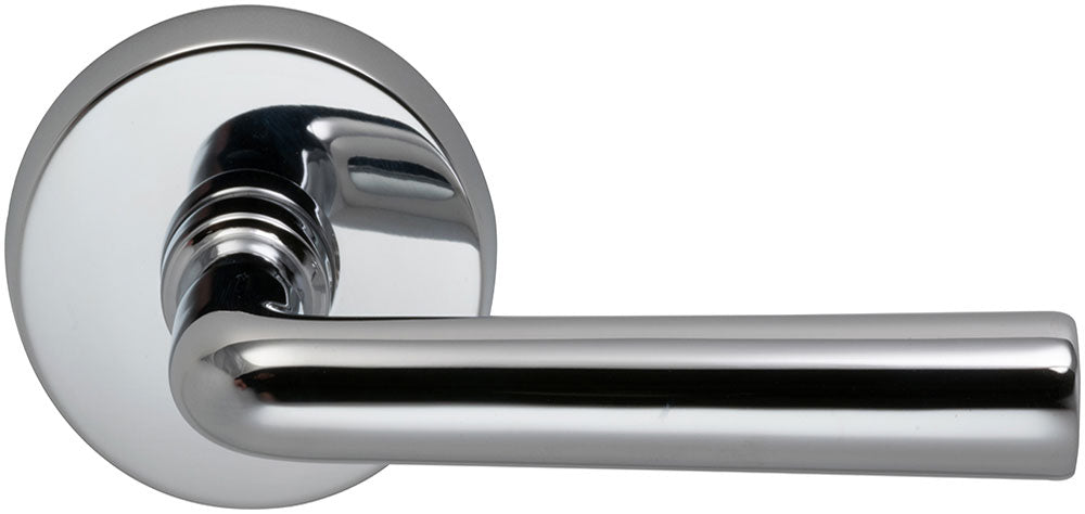 Omnia Style #368 Modern Solid Brass Door Lever