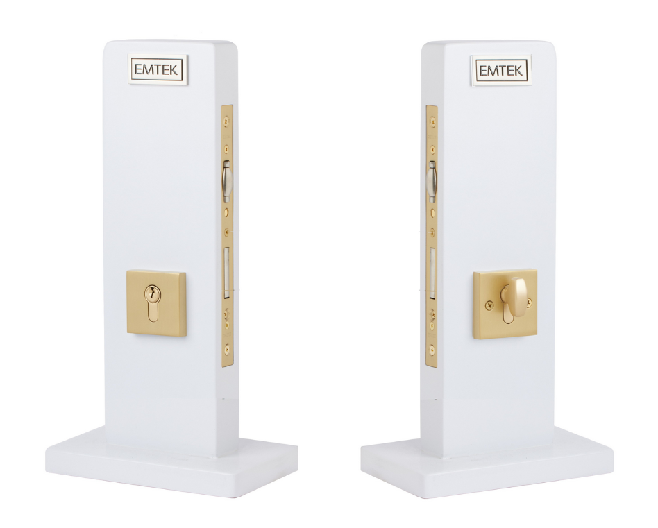 Emtek - European Mortise Deadbolt with Integrated Roller Latch