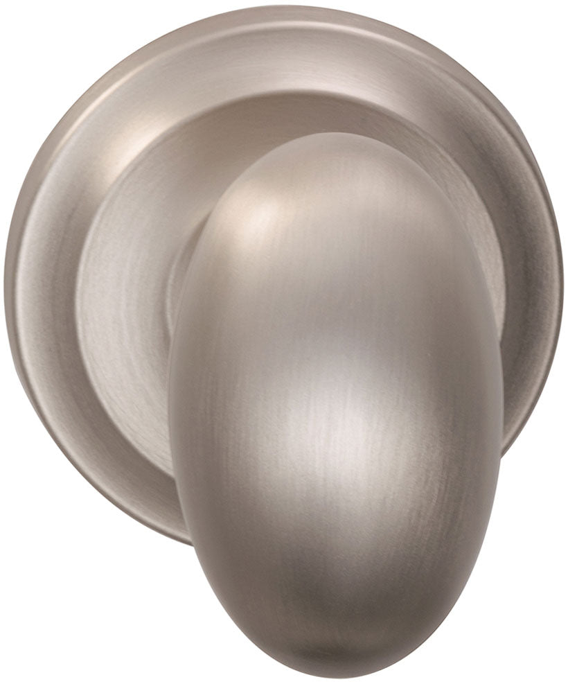 Omnia Style #432 Traditions Solid Brass Knob (with 671 Rose)