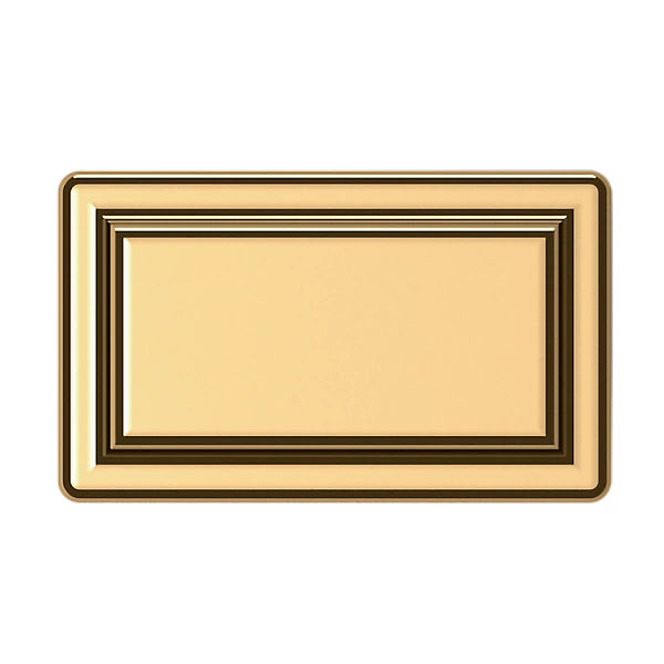 Baldwin - Estate Collection - Cabinet Hardware - 4425 Rectangle Raised Cabinet Knob