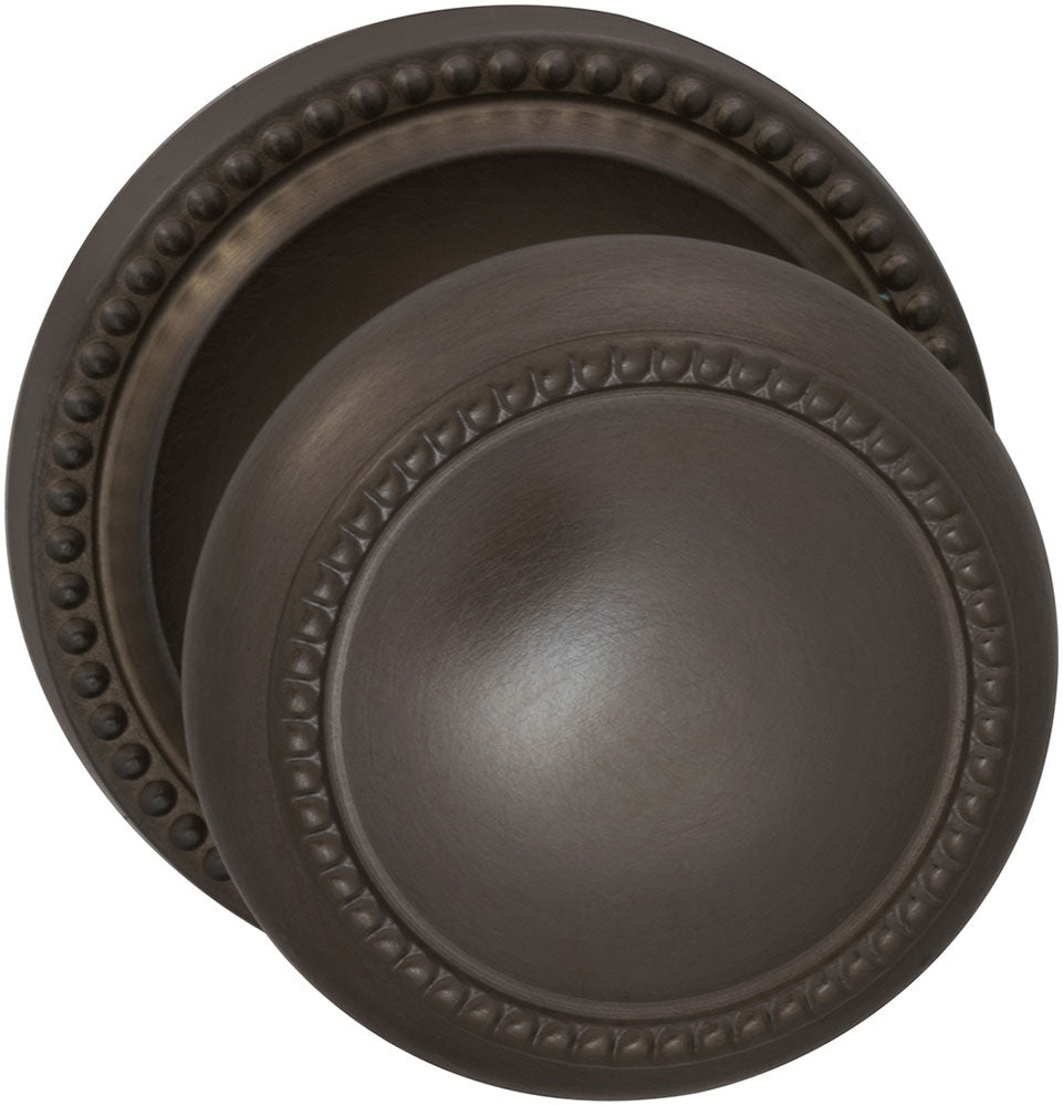 Omnia Style #443 Traditions Solid Brass Knob (with 577 Rose)