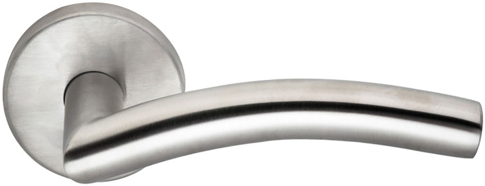 Omnia Style #45 Stainless Steel Door Lever