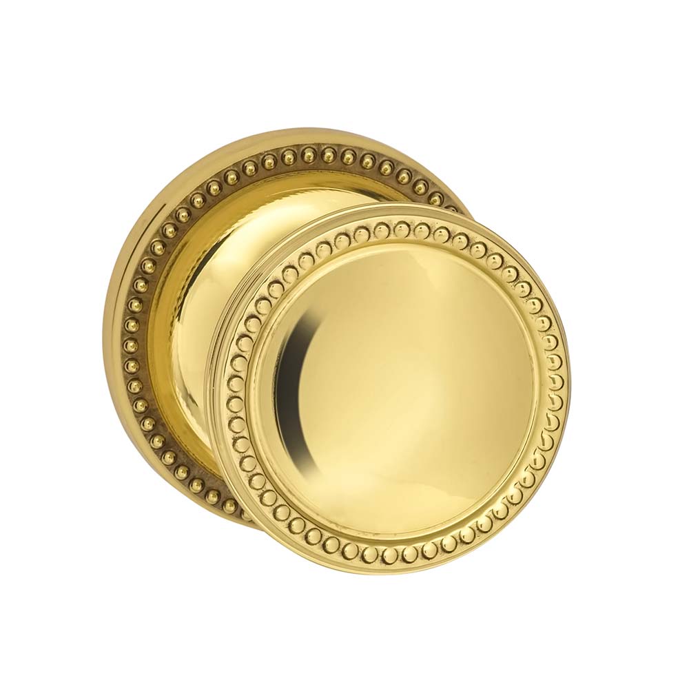 Omnia Style #508 ARC Solid Brass Knob (with 618 Rose)