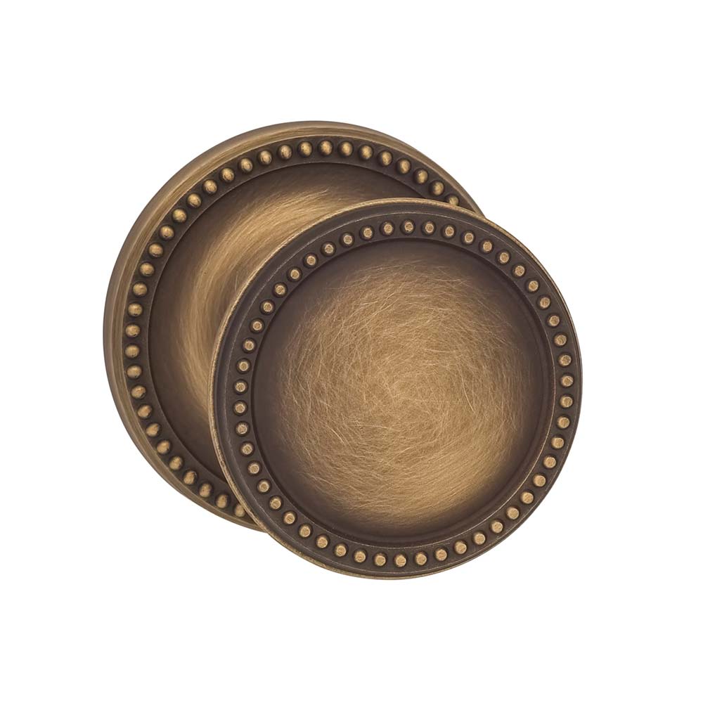 Omnia Style #508 ARC Solid Brass Knob (with 618 Rose)