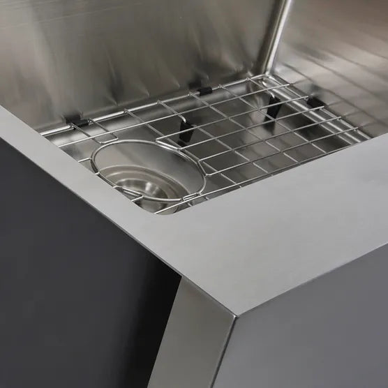 Nantucket Sink Pro Series EZApron30 , "Patented" Design Stainless Steel Apron Sink