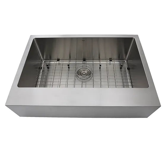 Nantucket Sink Pro Series EZApron30 , "Patented" Design Stainless Steel Apron Sink