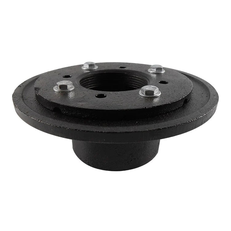 QM Drain 2" Cast Iron Drain Flange No Hub