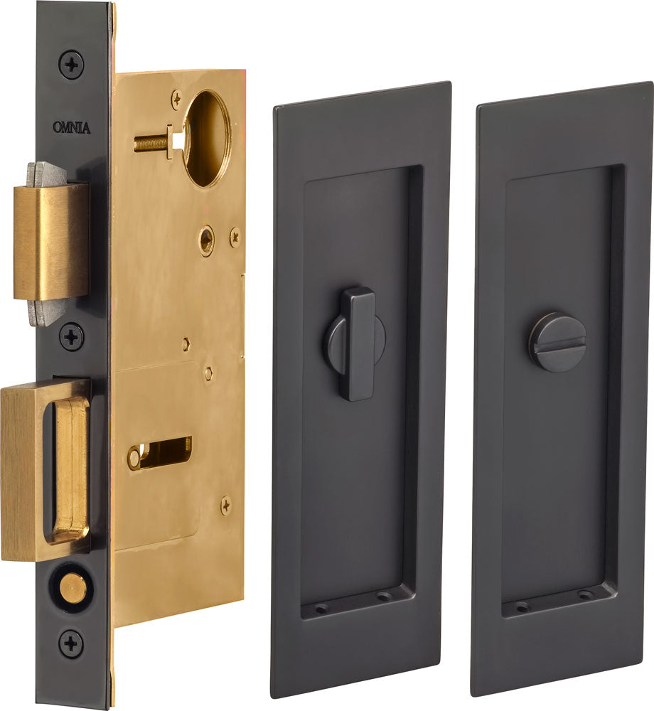 Omnia - 7035 Mortise Pocket Door Locks