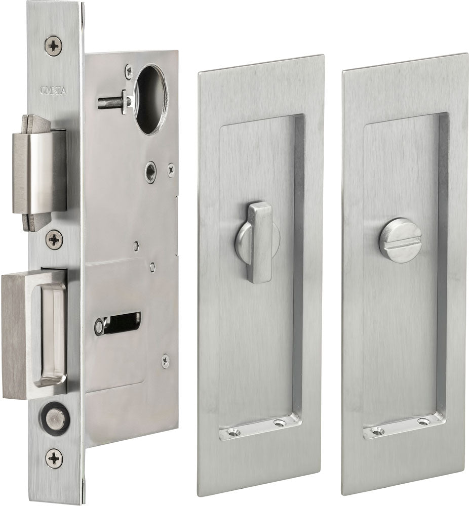 Omnia - 7035 Mortise Pocket Door Locks