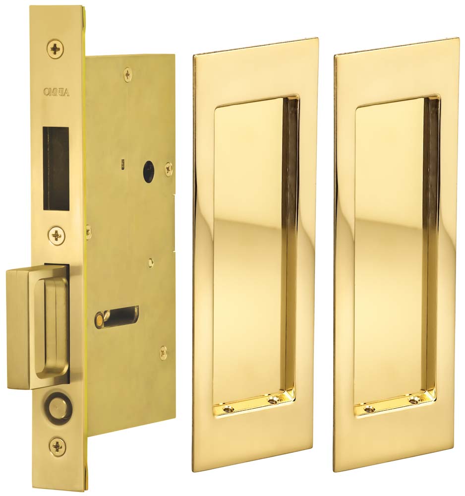 Omnia - 7035 Mortise Pocket Door Locks