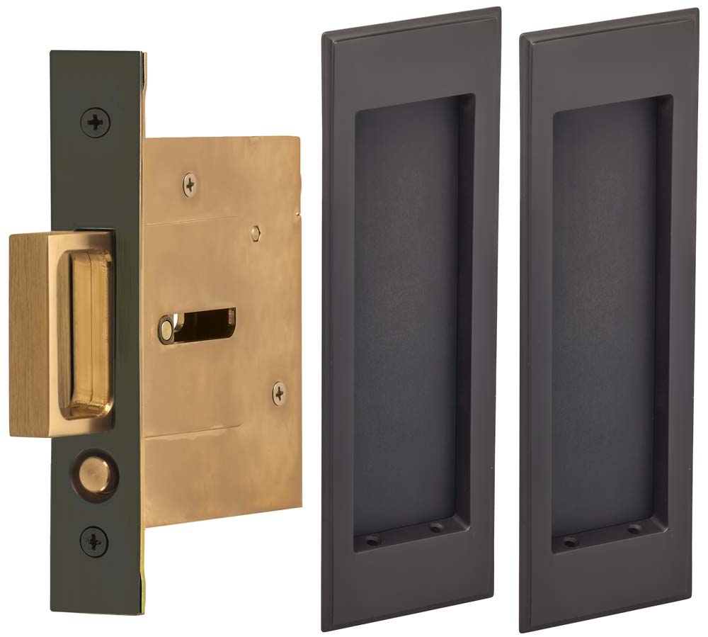 Omnia - 7037 Mortise Pocket Door Locks