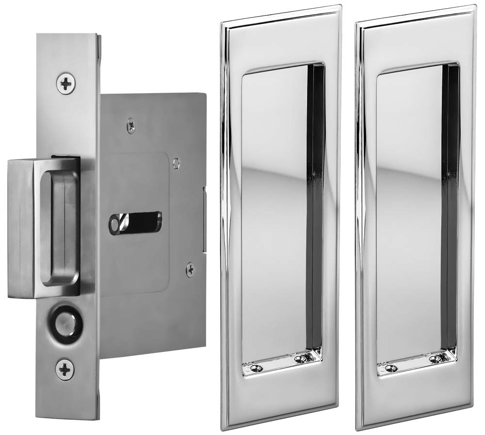 Omnia - 7037 Mortise Pocket Door Locks