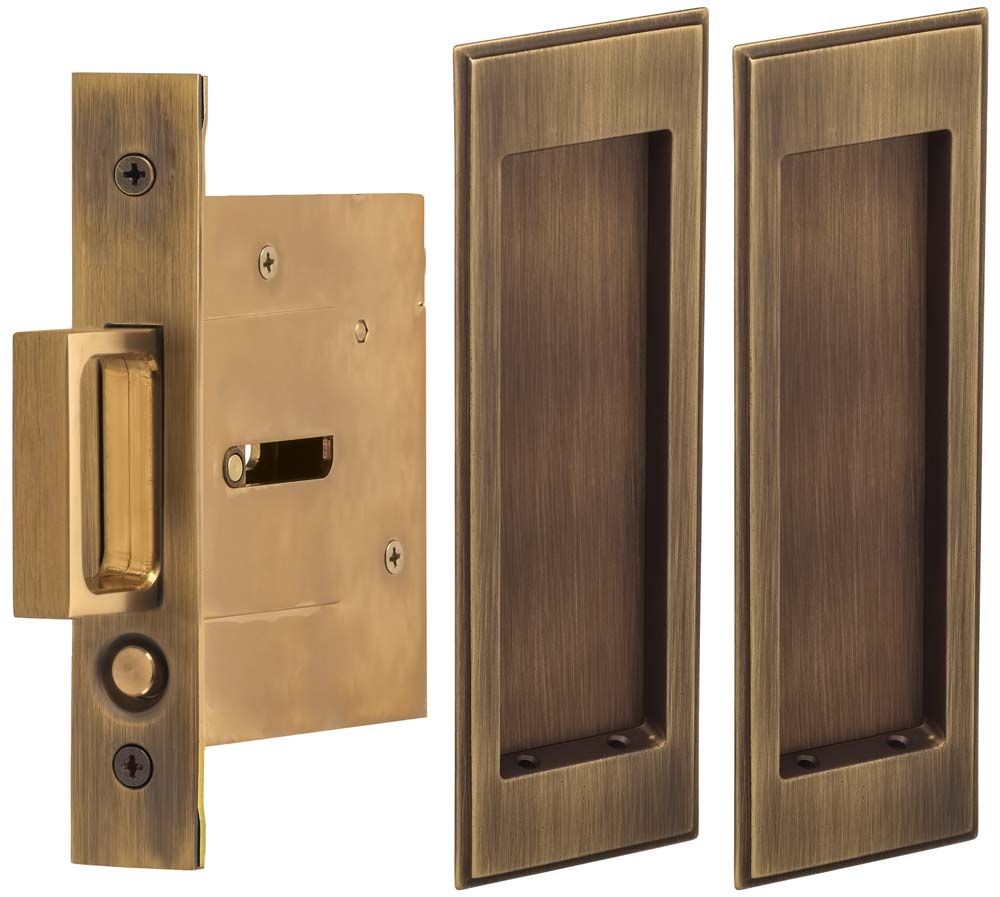 Omnia - 7037 Mortise Pocket Door Locks