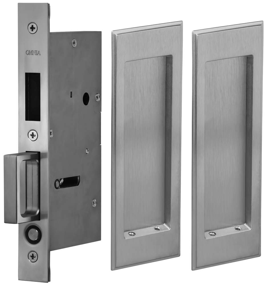 Omnia - 7037 Mortise Pocket Door Locks