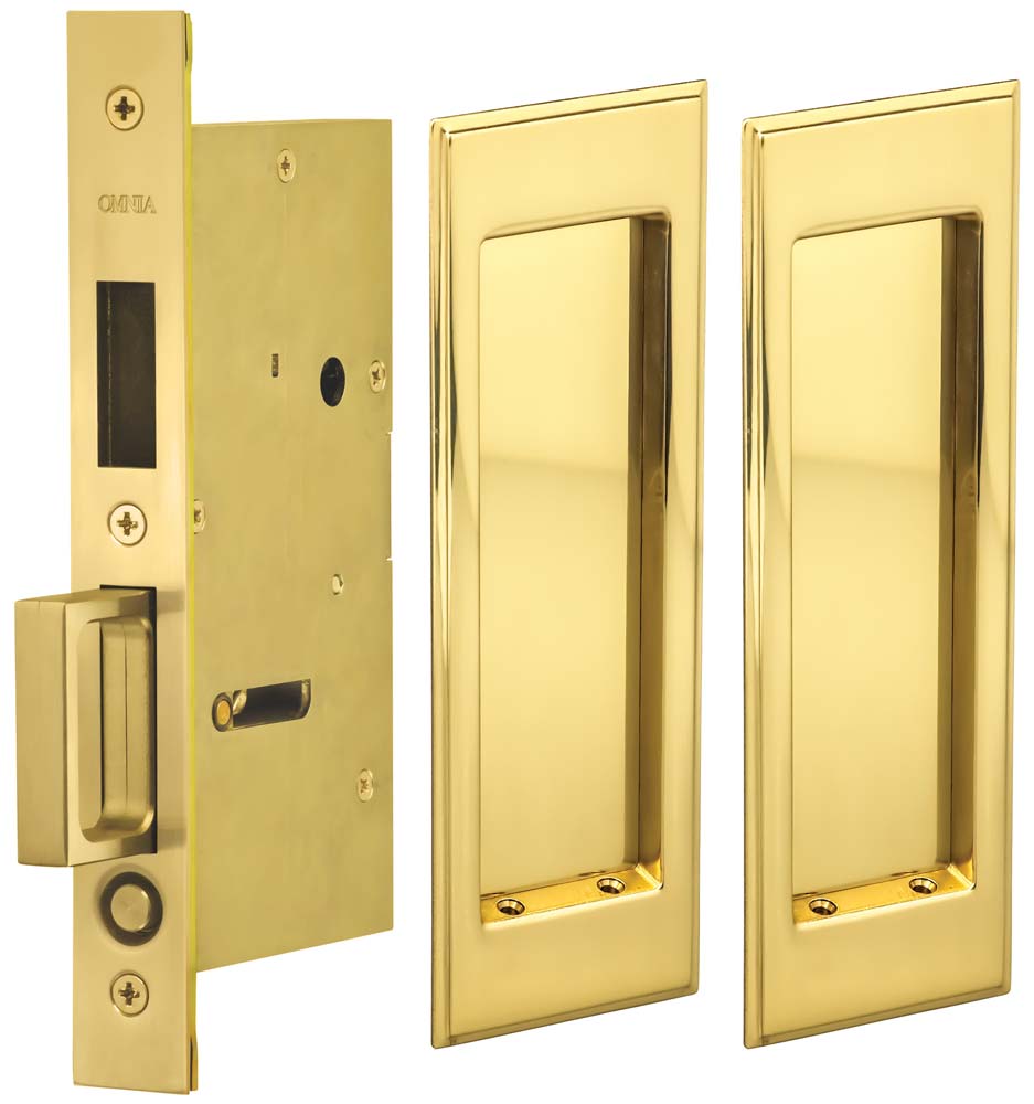 Omnia - 7037 Mortise Pocket Door Locks