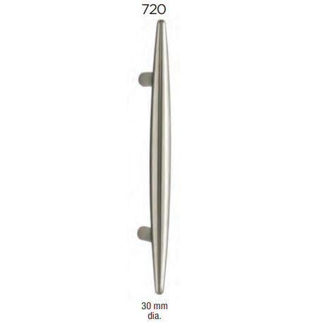 Omnia - Stainless Steel - 720 Modern Door Pull