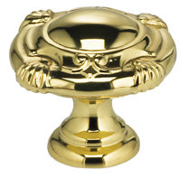 Omnia Ornate 7430 Solid Brass Cabinet Knobs & Pulls