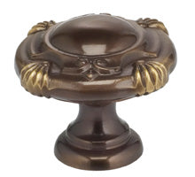 Omnia Ornate 7430 Solid Brass Cabinet Knobs & Pulls