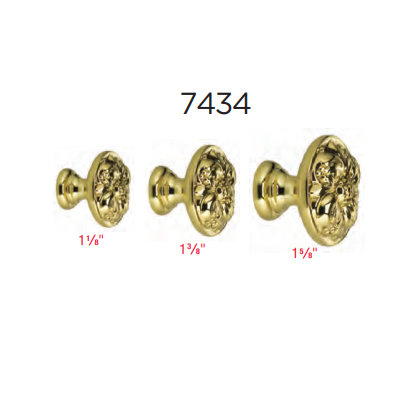 Omnia - Ornate - 7434 Cabinet Knob