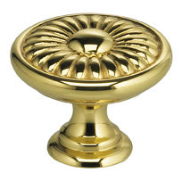 Omnia Ornate 7435 Solid Brass Cabinet Knobs & Pulls