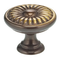 Omnia Ornate 7435 Solid Brass Cabinet Knobs & Pulls