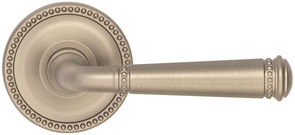 Omnia Style #748 ARC Solid Brass Door Lever (with 618 Rose)