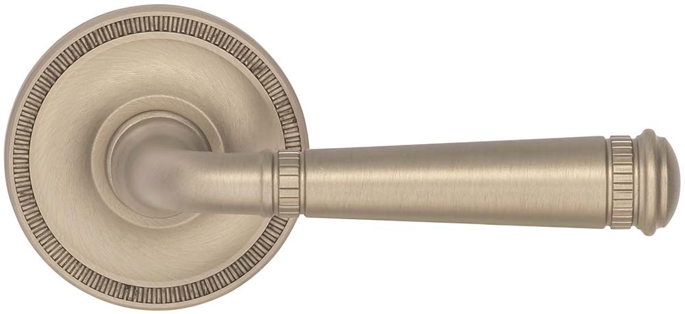 Omnia Style #751 ARC Solid Brass Door Lever (with 641 Rose)