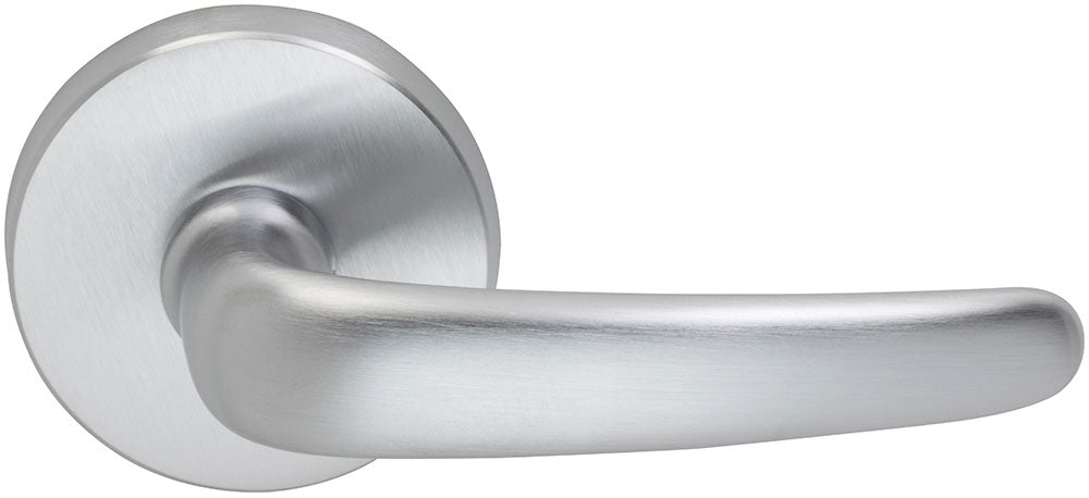 Omnia Style #762 Modern Solid Brass Door Lever