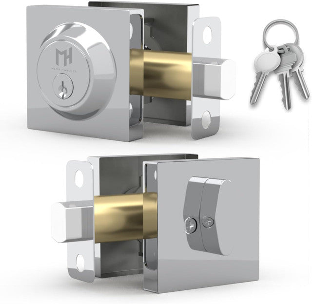 Mega Handles - Door Accessories - Square Deadbolt