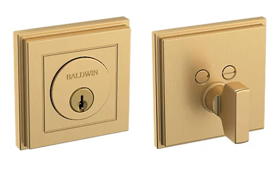 Baldwin - Estate Collection - Deadbolts - 8260 Hollywood Hills Deadbolt (Single Cylinder - 2-1/8" Door Prep)