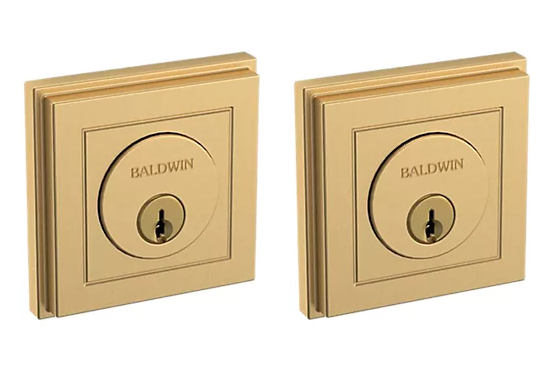 Baldwin - Estate Collection - Deadbolts - 8261 Hollywood Hills Deadbolt (Double Cylinder - 2-1/8" Door Prep)