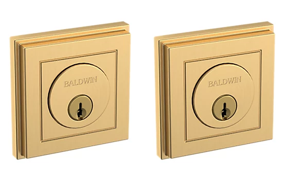 Baldwin - Estate Collection - Deadbolts - 8261 Hollywood Hills Deadbolt (Double Cylinder - 2-1/8" Door Prep)