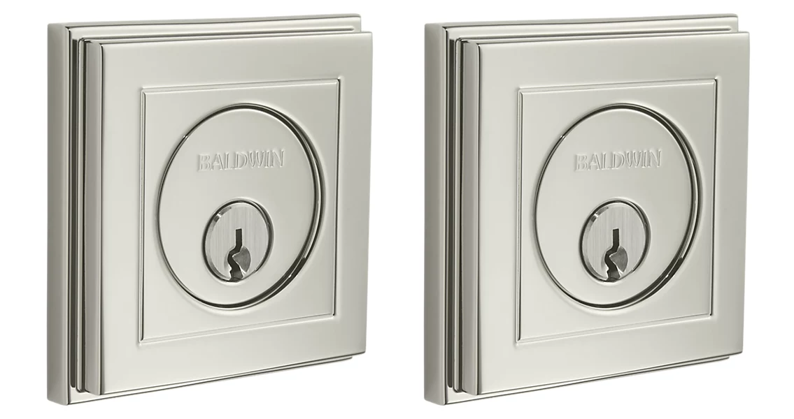 Baldwin - Estate Collection - Deadbolts - 8261 Hollywood Hills Deadbolt (Double Cylinder - 2-1/8" Door Prep)