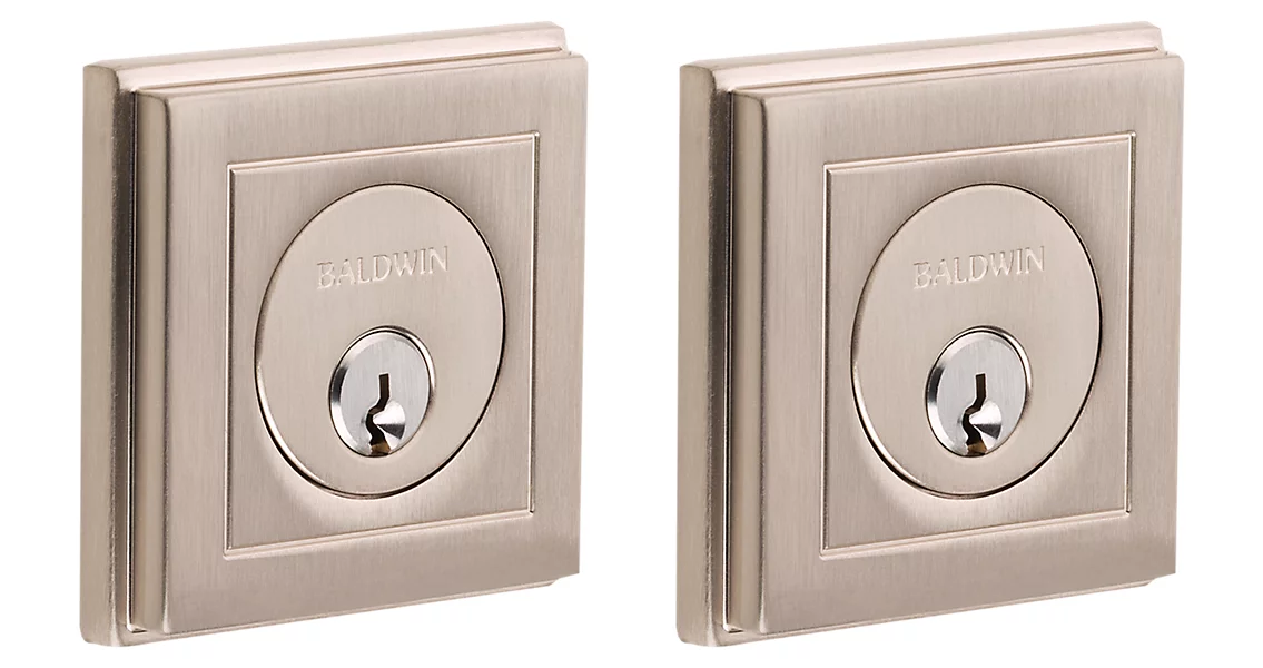 Baldwin - Estate Collection - Deadbolts - 8261 Hollywood Hills Deadbolt (Double Cylinder - 2-1/8" Door Prep)