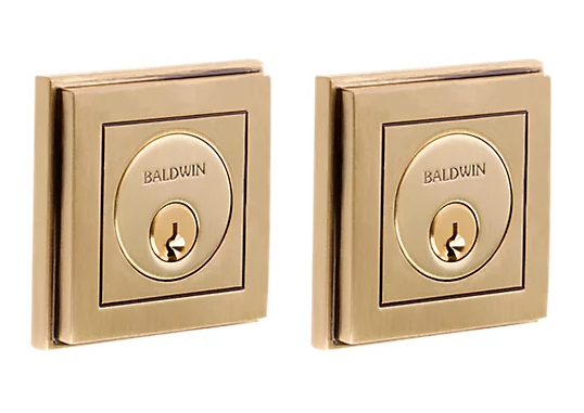 Baldwin - Estate Collection - Deadbolts - 8261 Hollywood Hills Deadbolt (Double Cylinder - 2-1/8" Door Prep)