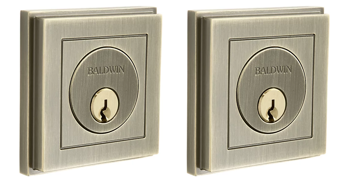 Baldwin - Estate Collection - Deadbolts - 8261 Hollywood Hills Deadbolt (Double Cylinder - 2-1/8" Door Prep)