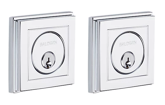 Baldwin - Estate Collection - Deadbolts - 8261 Hollywood Hills Deadbolt (Double Cylinder - 2-1/8" Door Prep)