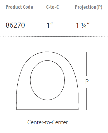 Emtek - Contemporary Collection - Ring Cabinet Knob