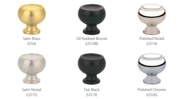 Emtek - Mid Century Modern Collection - Atomic Cabinet Knob