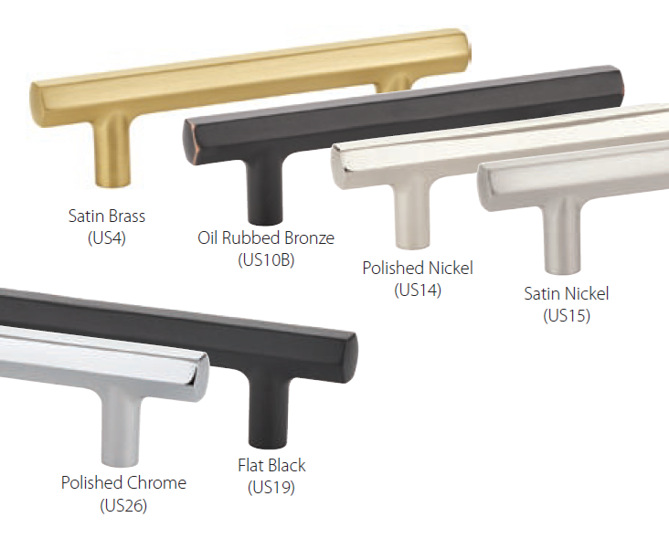 Emtek - Urban Modern Collection - Mod Hex Cabinet/Appliance Pulls