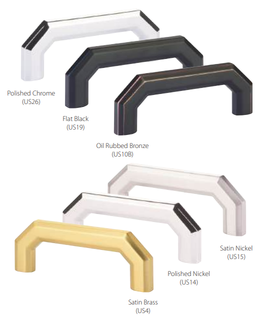 Emtek - Hollywood Regency Collection - Riviera Cabinet Pull